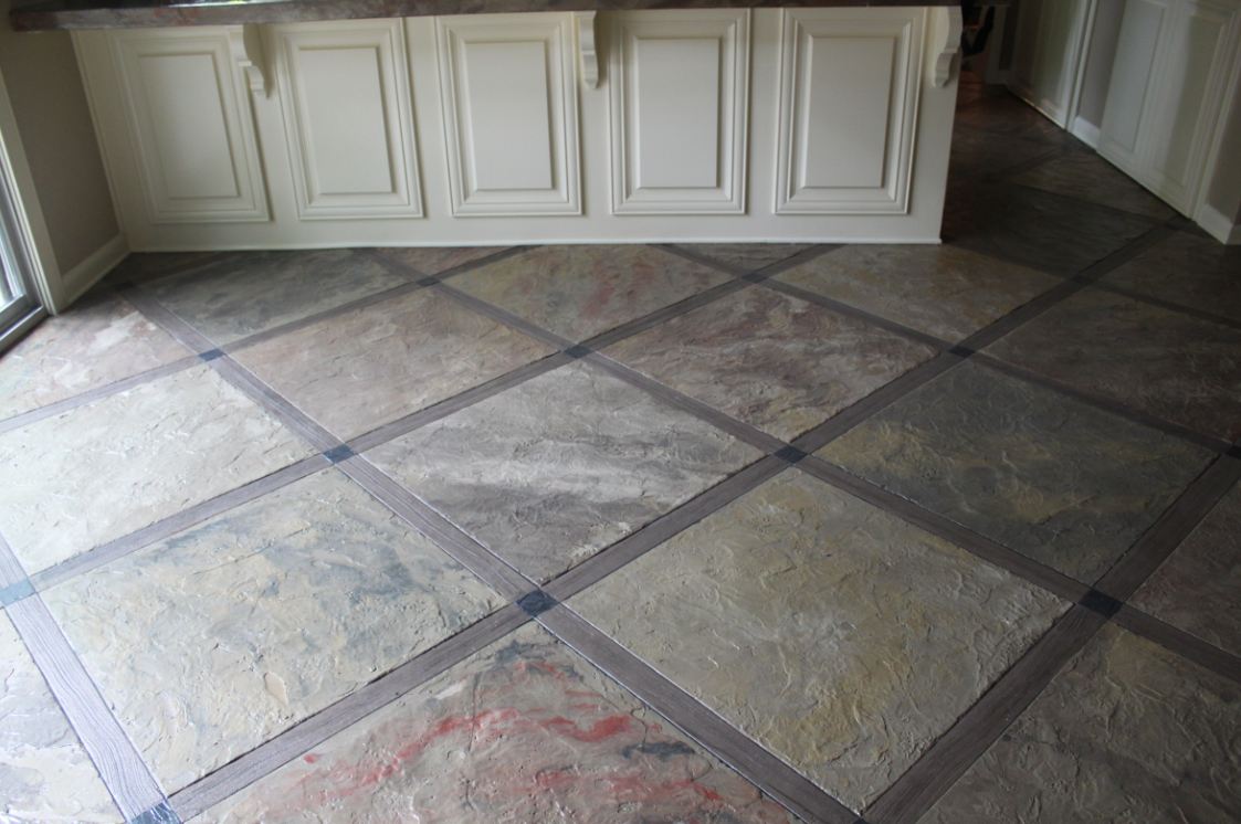Decorative Concrete floor
