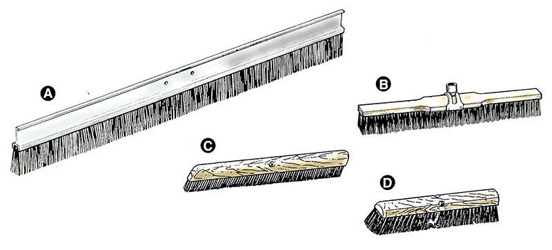 Sturdy brooms