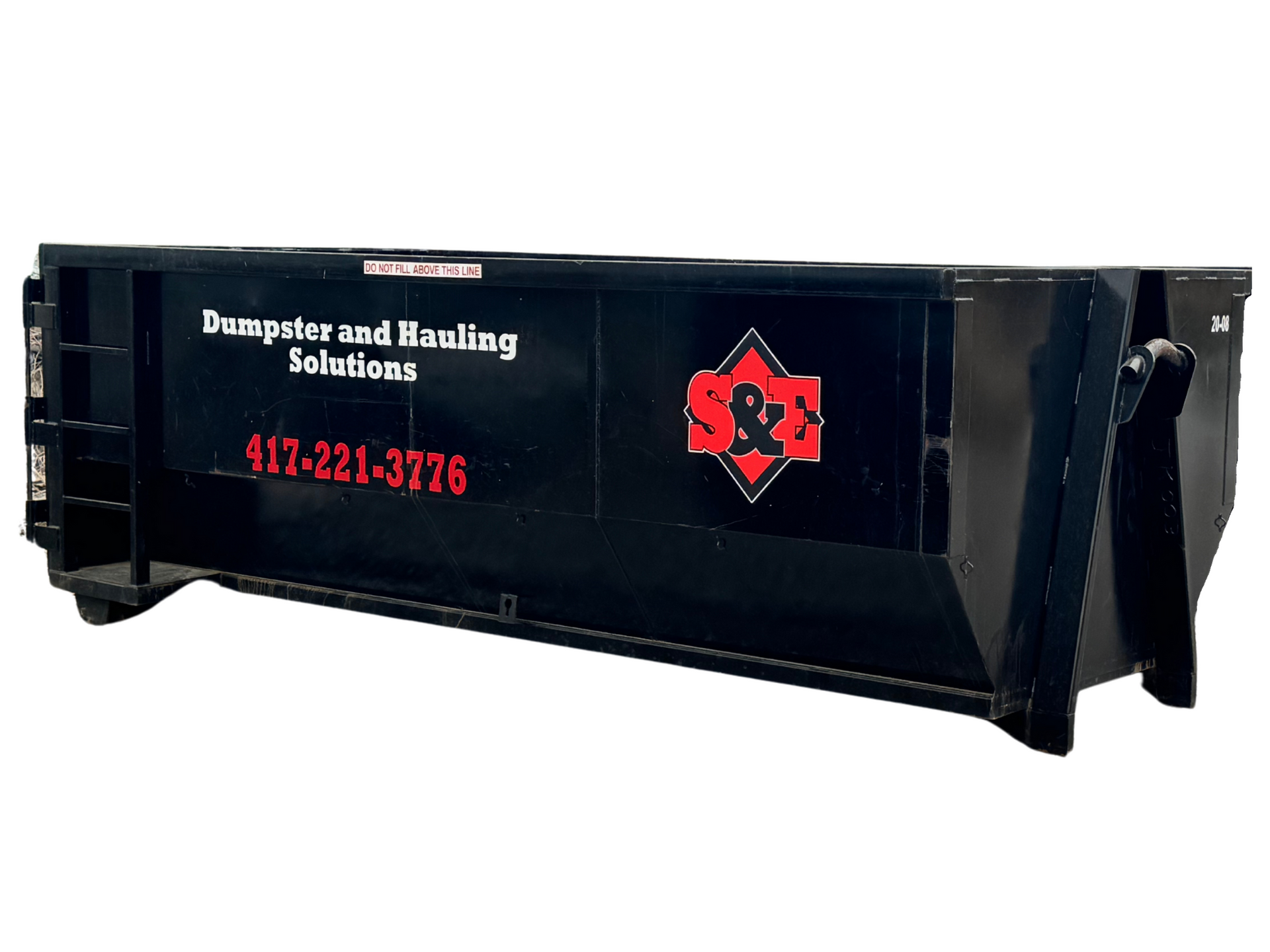 20-yard dumpster
