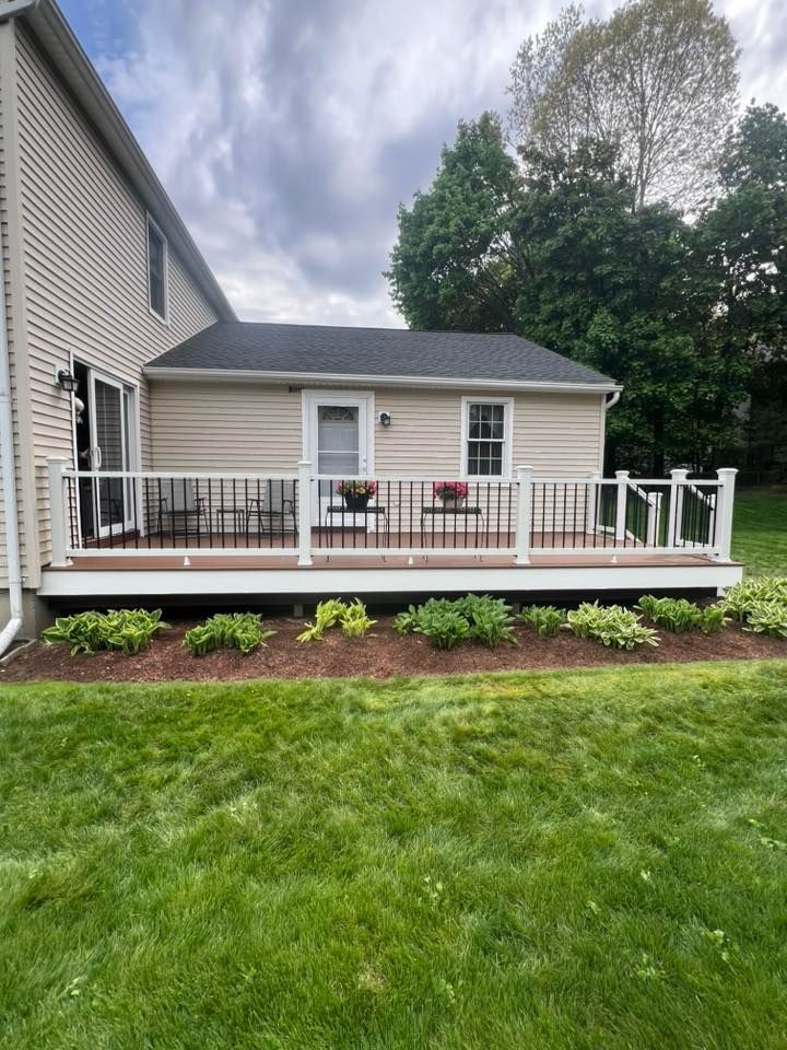Saddle trex decking in MA