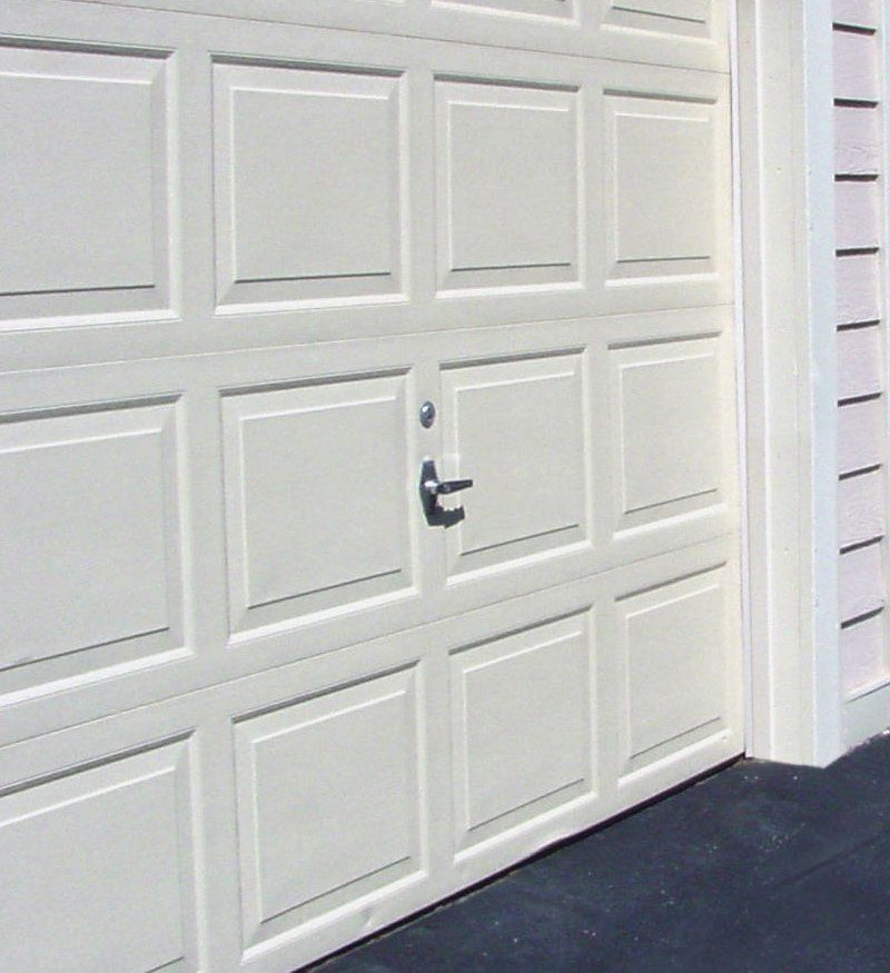 Residential garage door