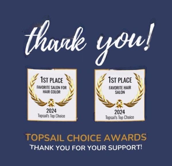 Topsail choice awards thank you for your support
