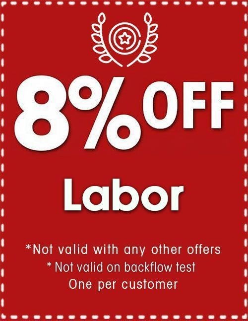 8% Off Labor coupon