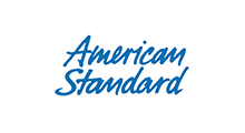 American Standard logo in blue script on a white background.