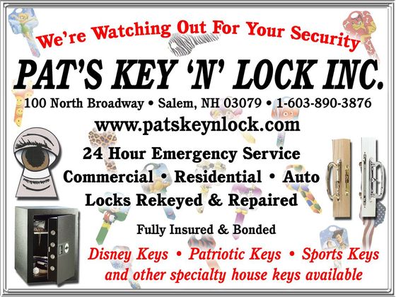 Pat's Key N Lock Inc