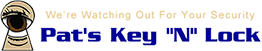 Pat's Key N Lock Inc - Logo