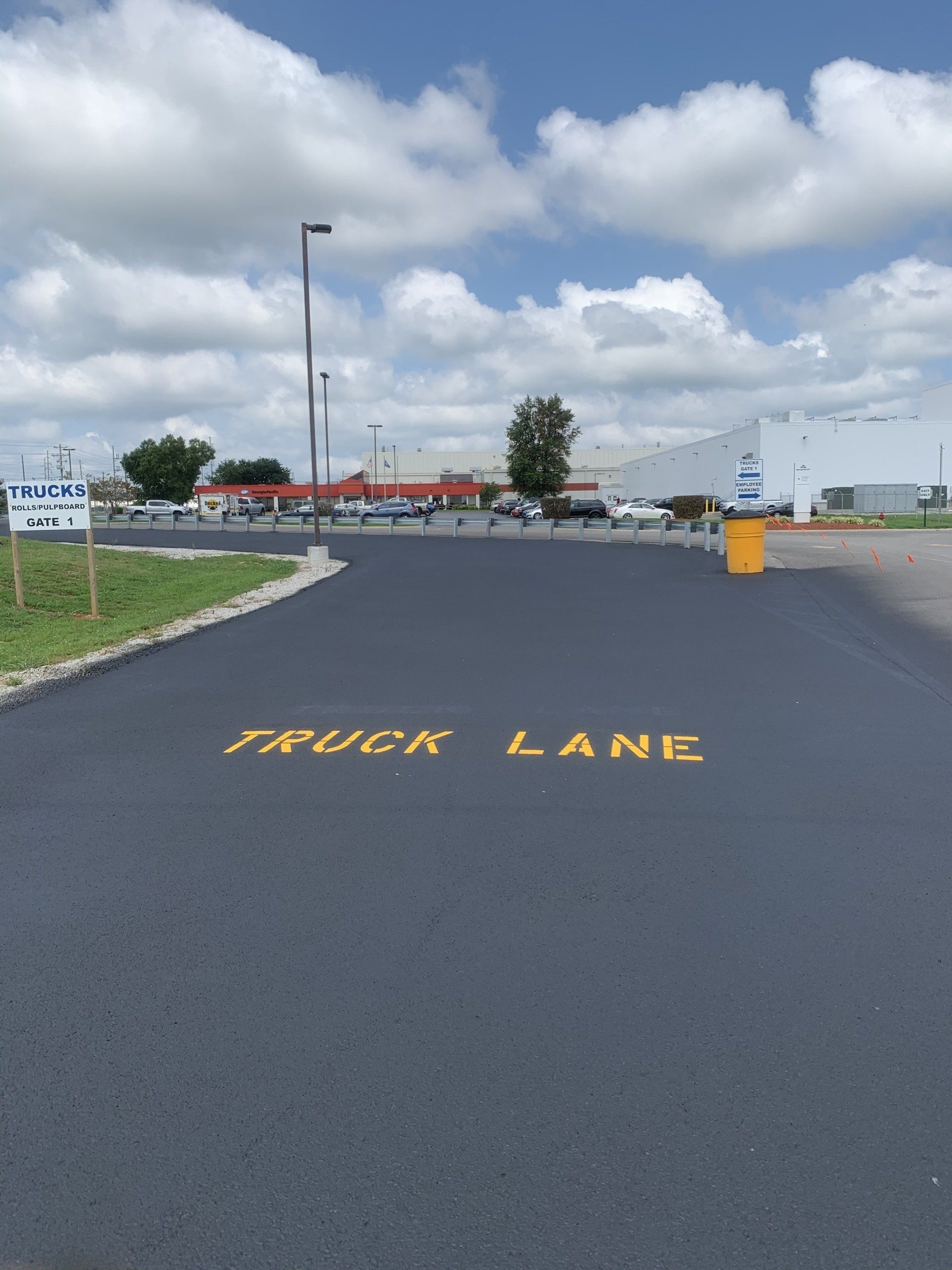 Truck lane