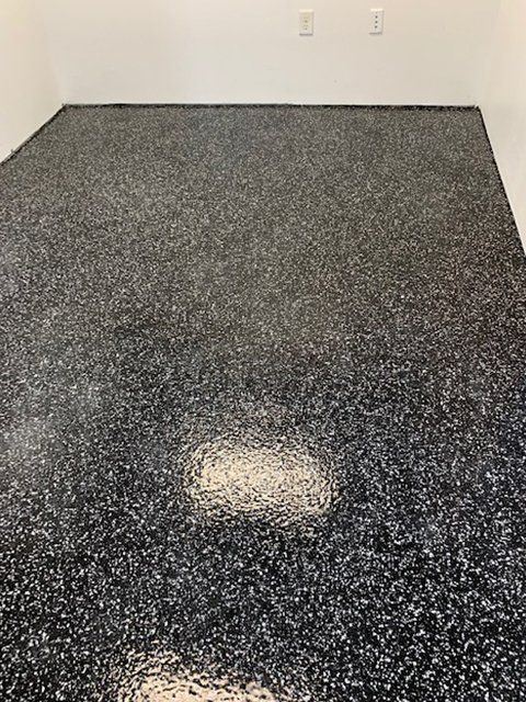 Flake epoxy