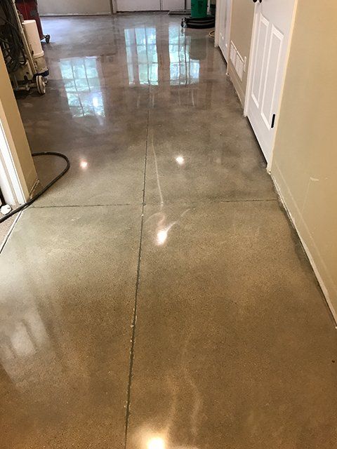 Floor polishing
