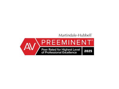 Martindale-Hubbell AV Preeminent 2025