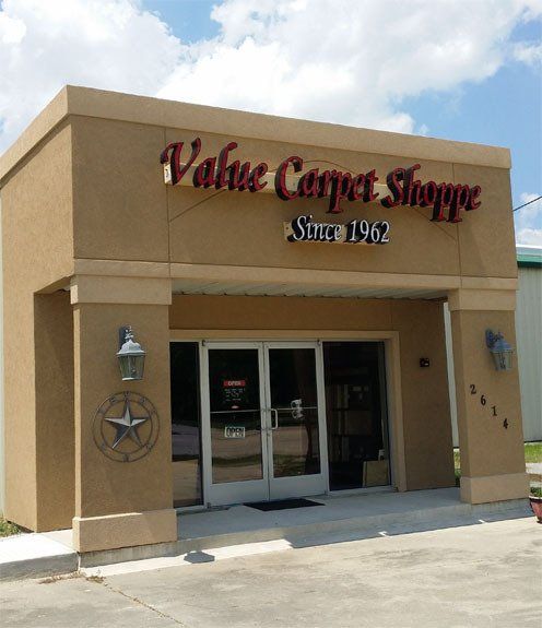Value Carpet Shoppe storefront