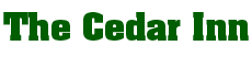 The Cedar Inn-Logo