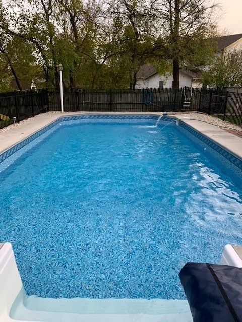 Adding water to the pool
