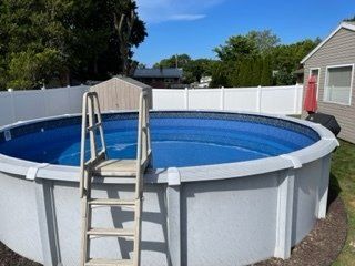 Above ground pool design