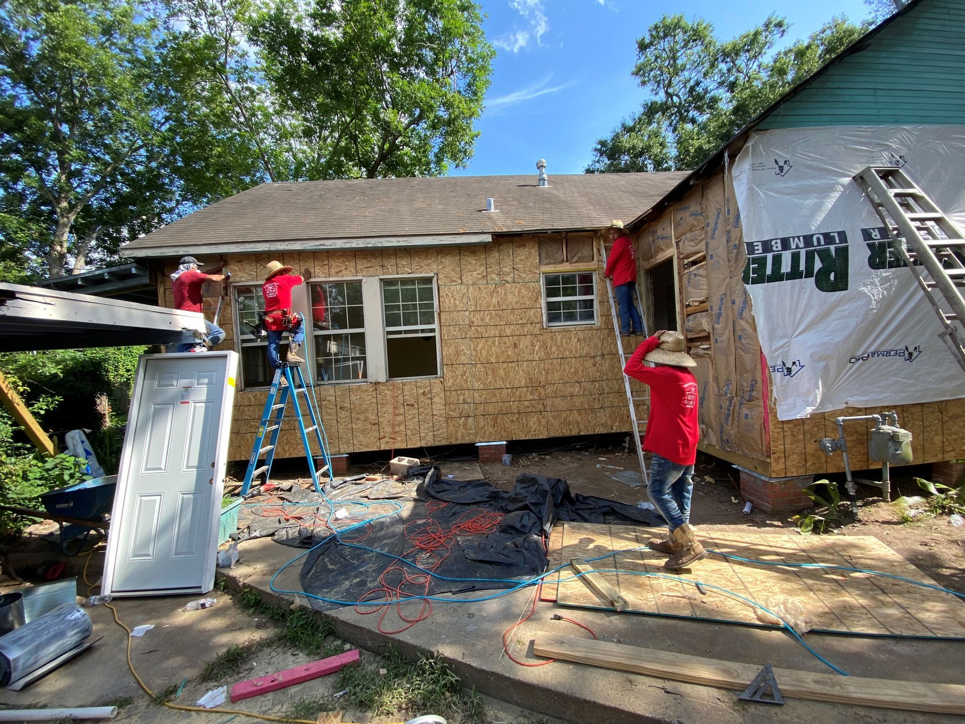 Slab leveling service