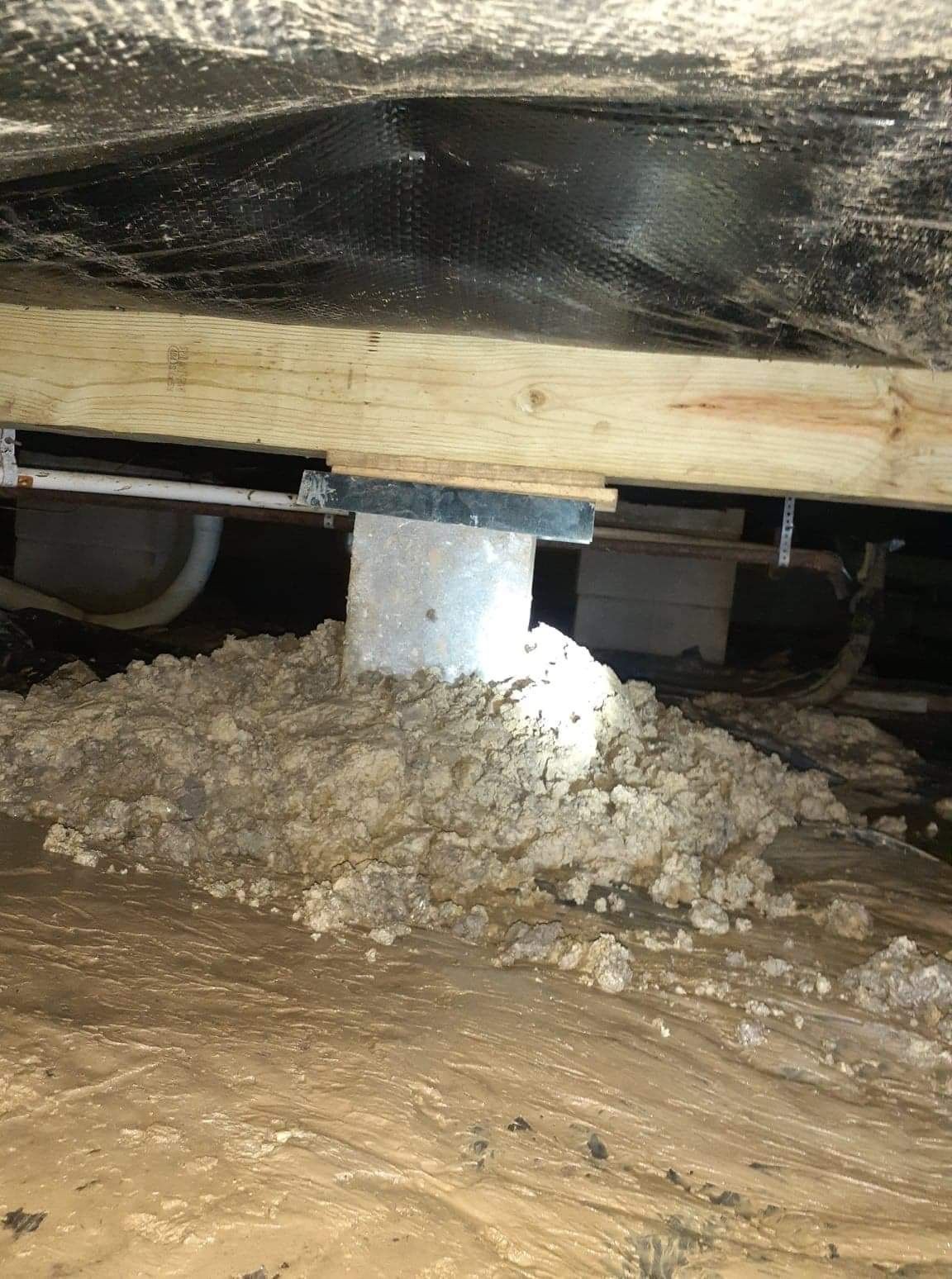 Bell bottom piers repair