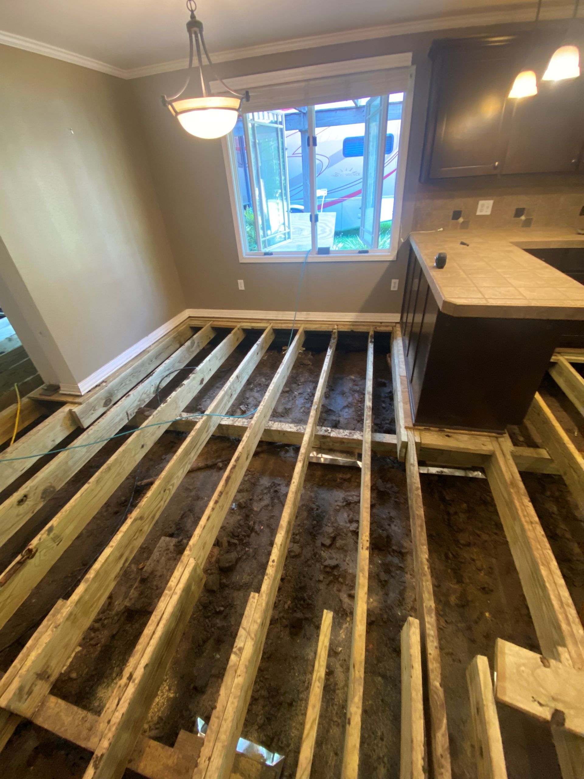 subfloor remodeling