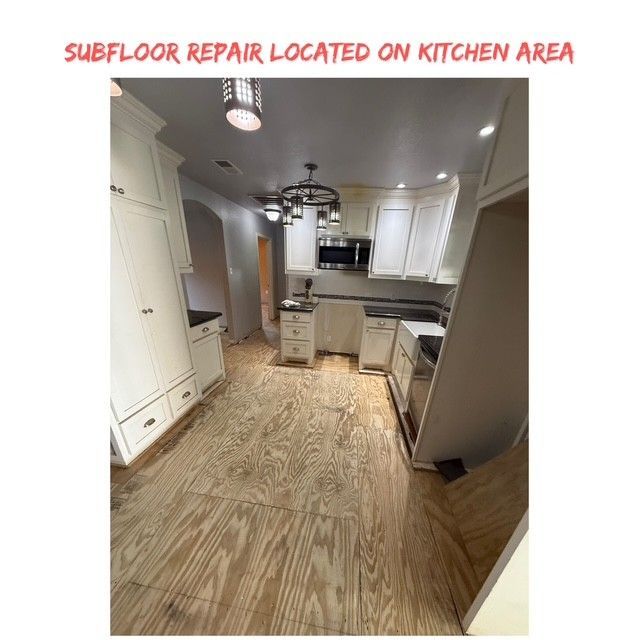 after subfloor repair