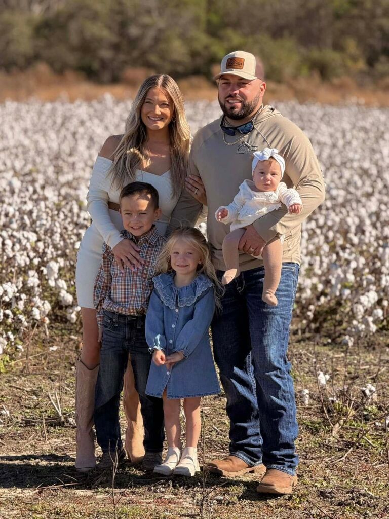 Clay Copleand and family