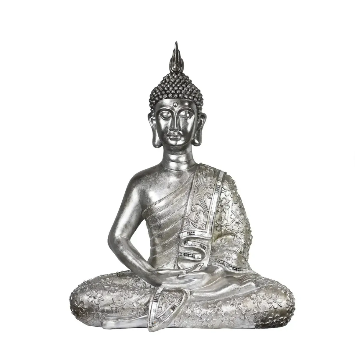 Buddha sculptures often depict enlightenment and the teachings of life and death,