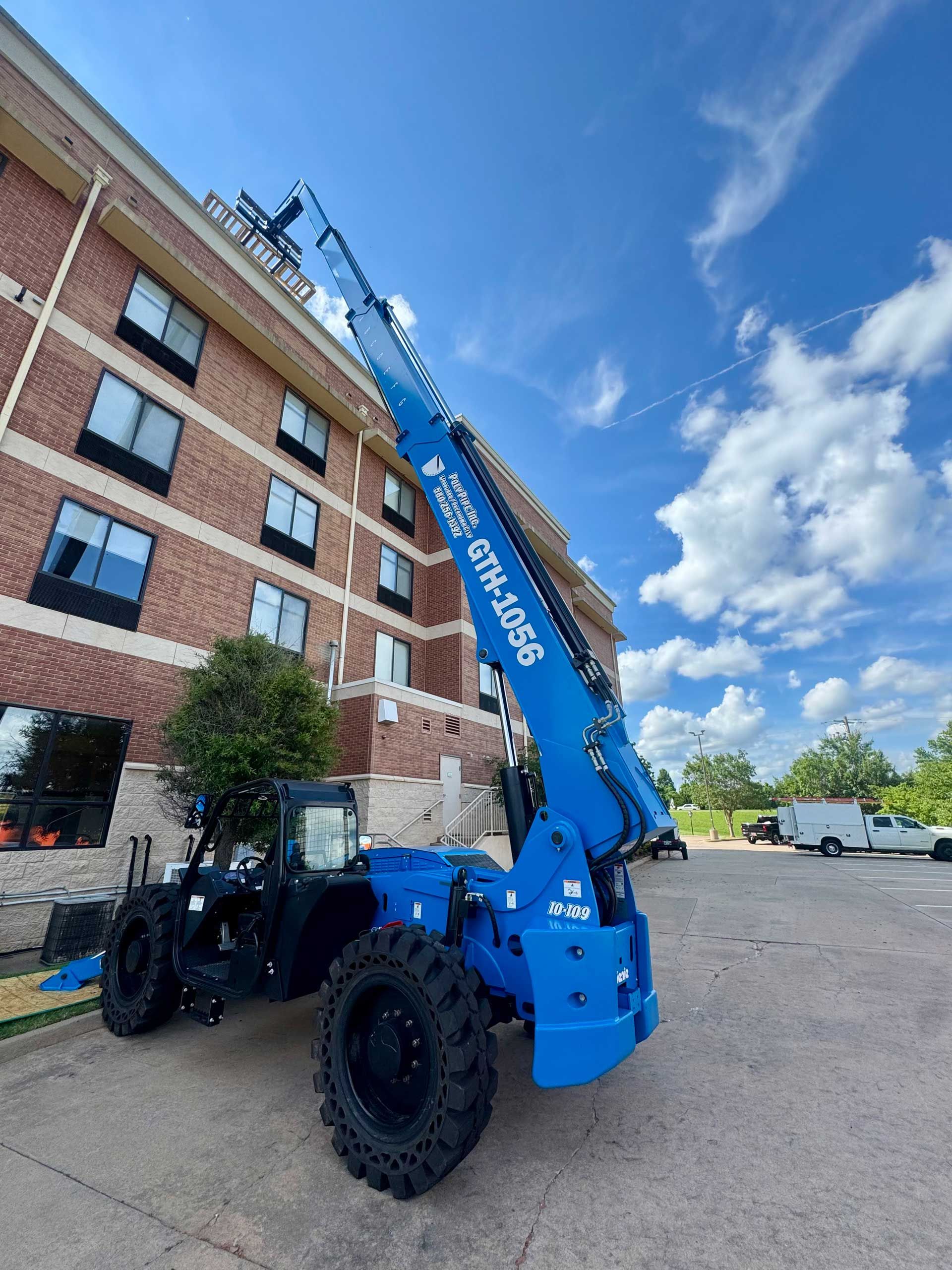 Genie telehandler model GTH-1056