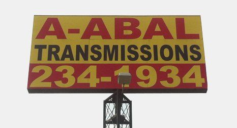 A-Abal Transmission & Differential Repairs sign board