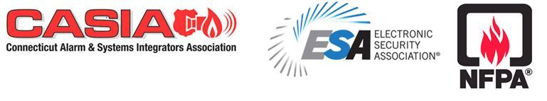 CASIA, ESA, AND NFPA logos