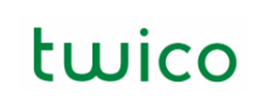 Green twico logo on a white background.