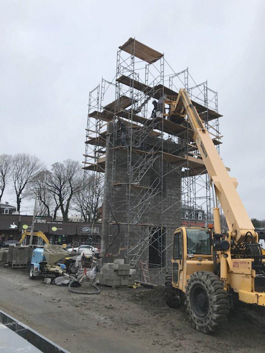 A new building under construction