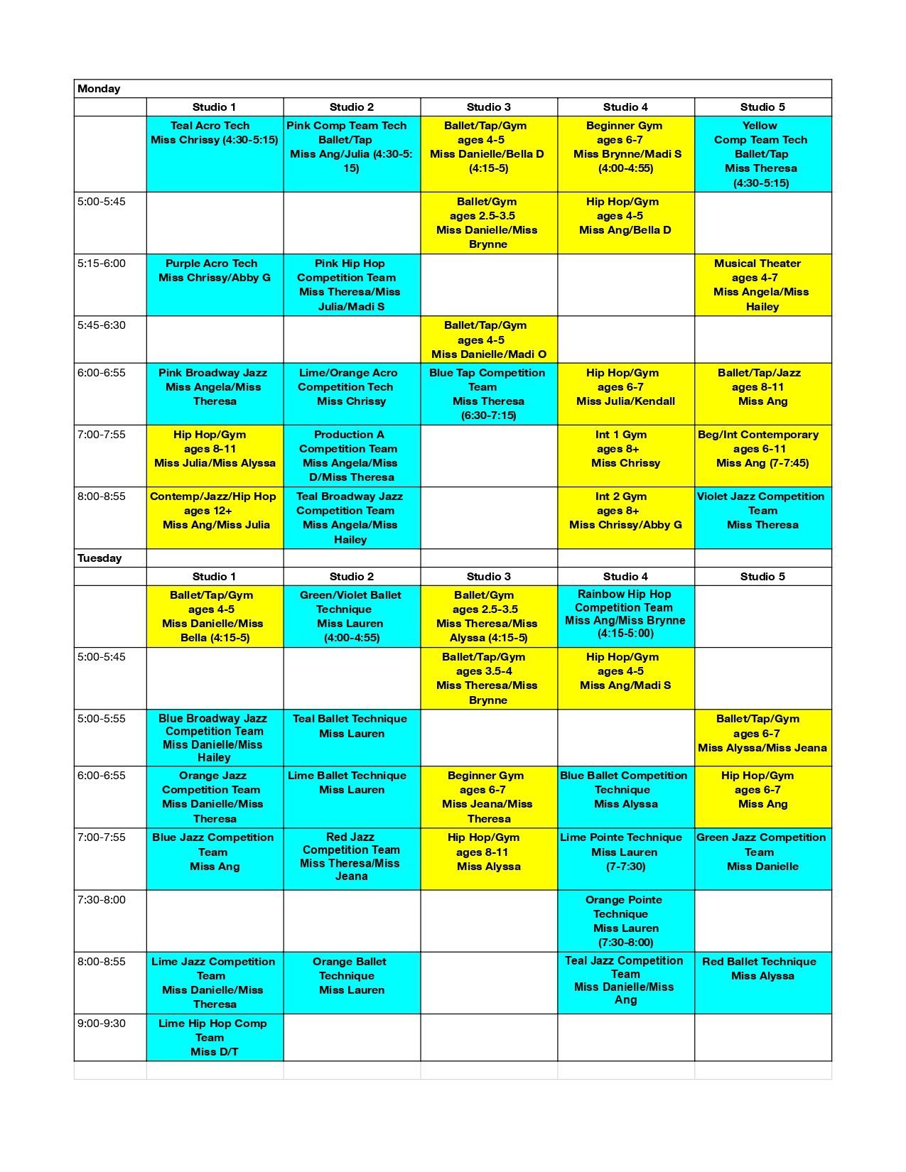 2025-2026 Calendar