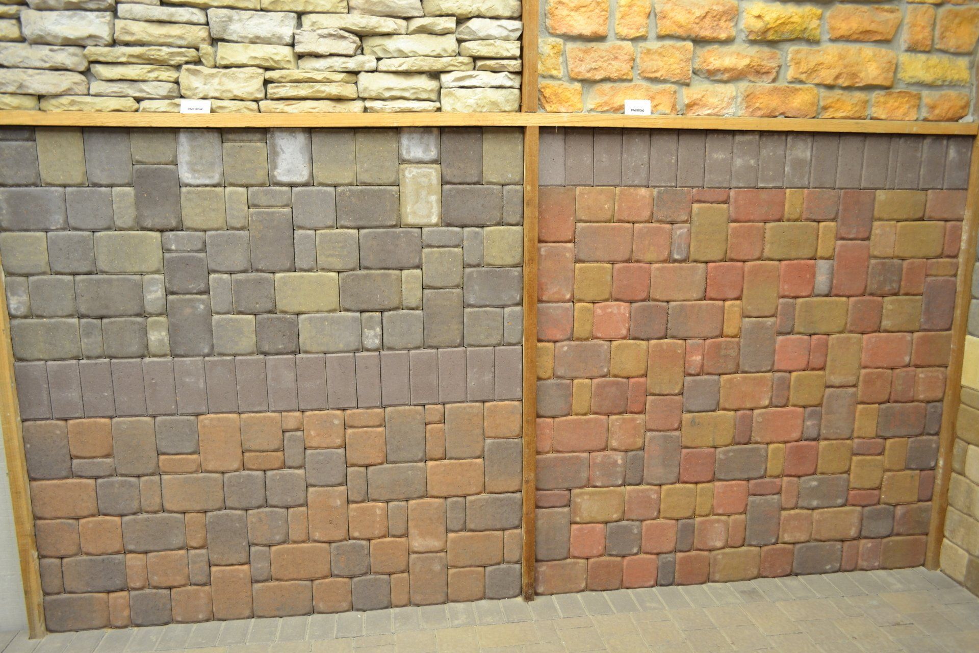 Chopped stone and Ledgestone