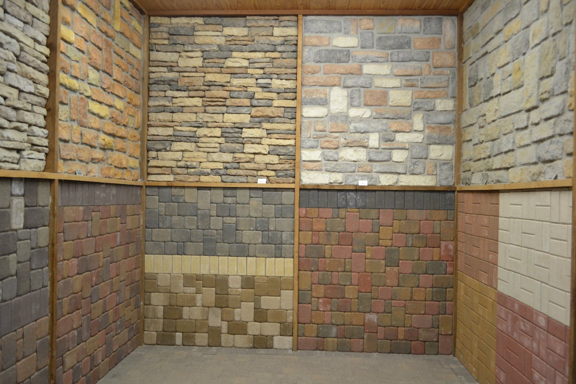 Chopped stone and Ledgestone