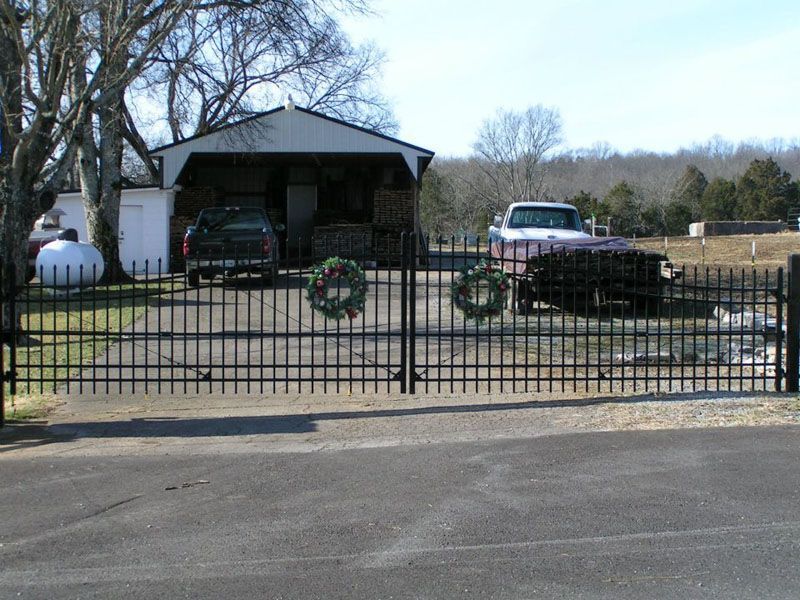 aluminum gate
