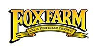 FoxFarm Oil & Fertilizer Company logo in yellow and black with a banner design