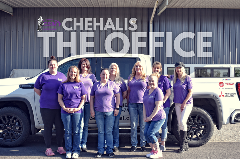 Chehalis Sheet Metal office staff