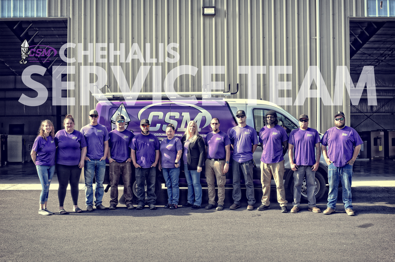 Chehalis Sheet Metal Install Crew