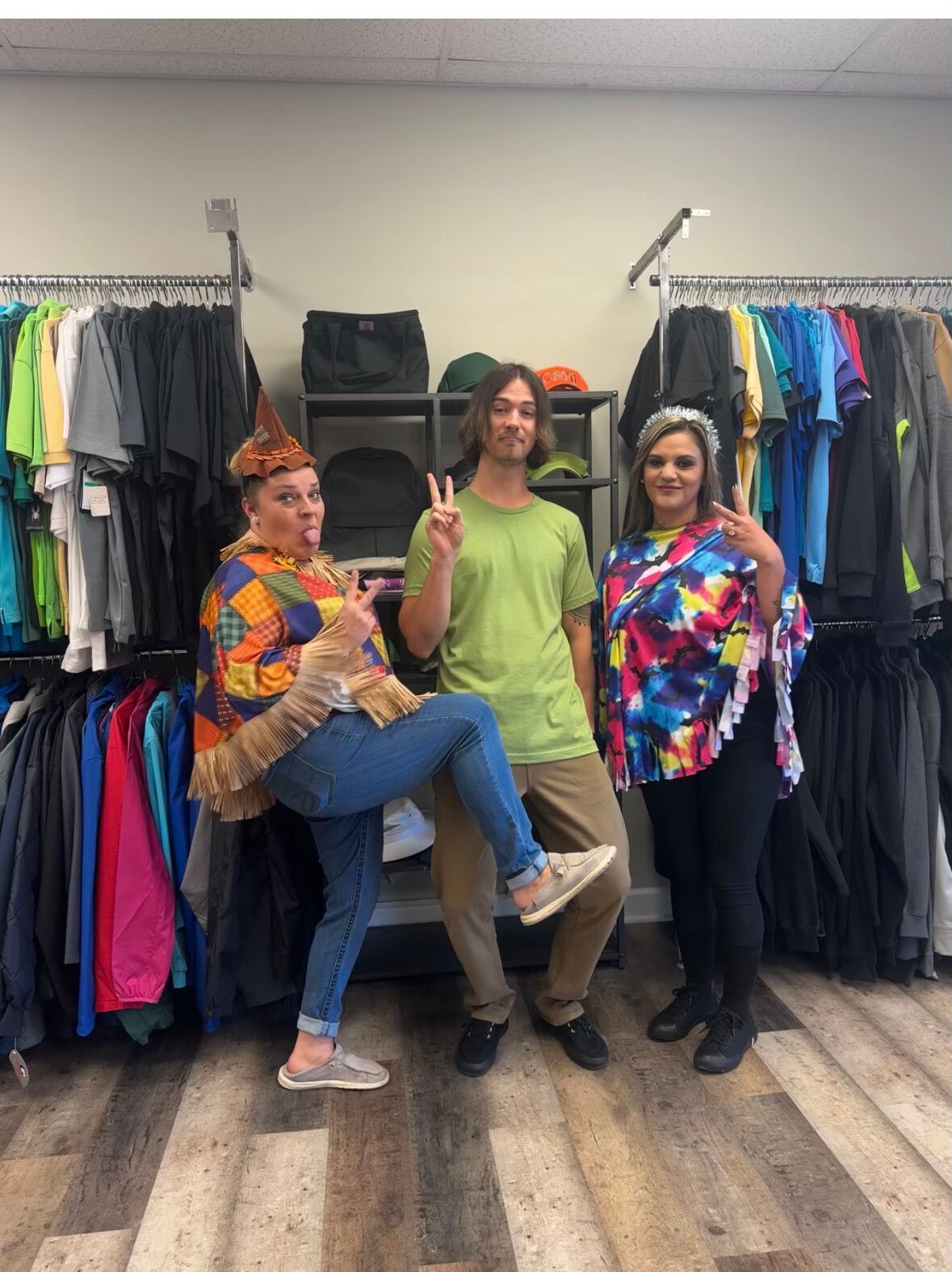 Creative Caps Halloween group photo