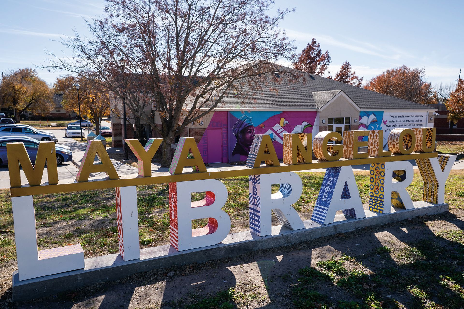 The Big Read kicked off at the Maya Angelou branch near 21st and Hillside in late March.