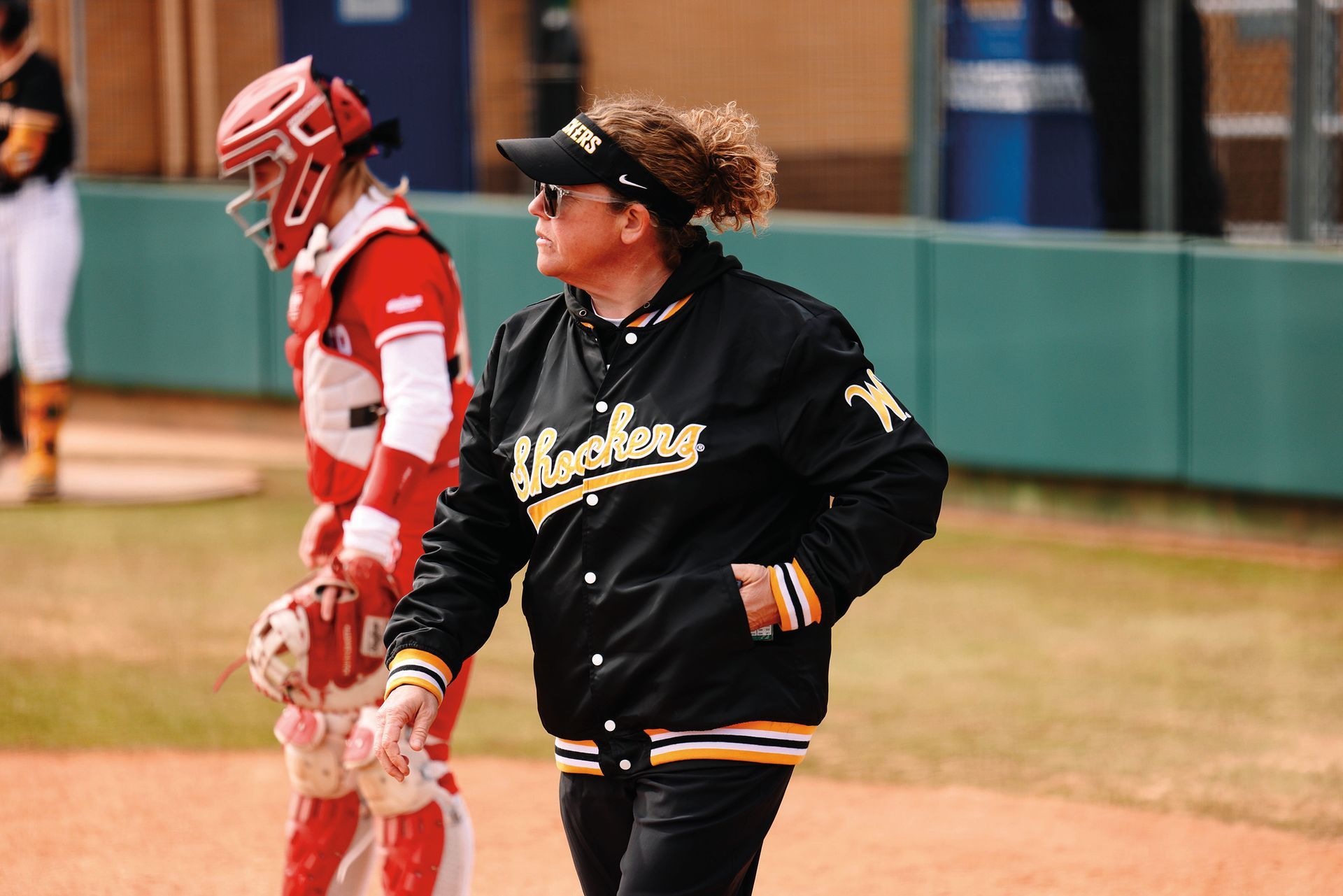 WSU softball coach Kristi Bredbenner