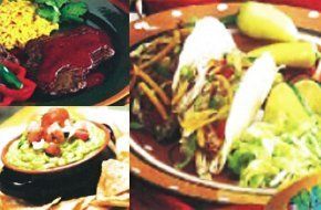 Collaged image of mexican cuisine