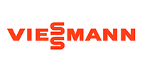 The Viessmann logo in orange, featuring stacked, stylized