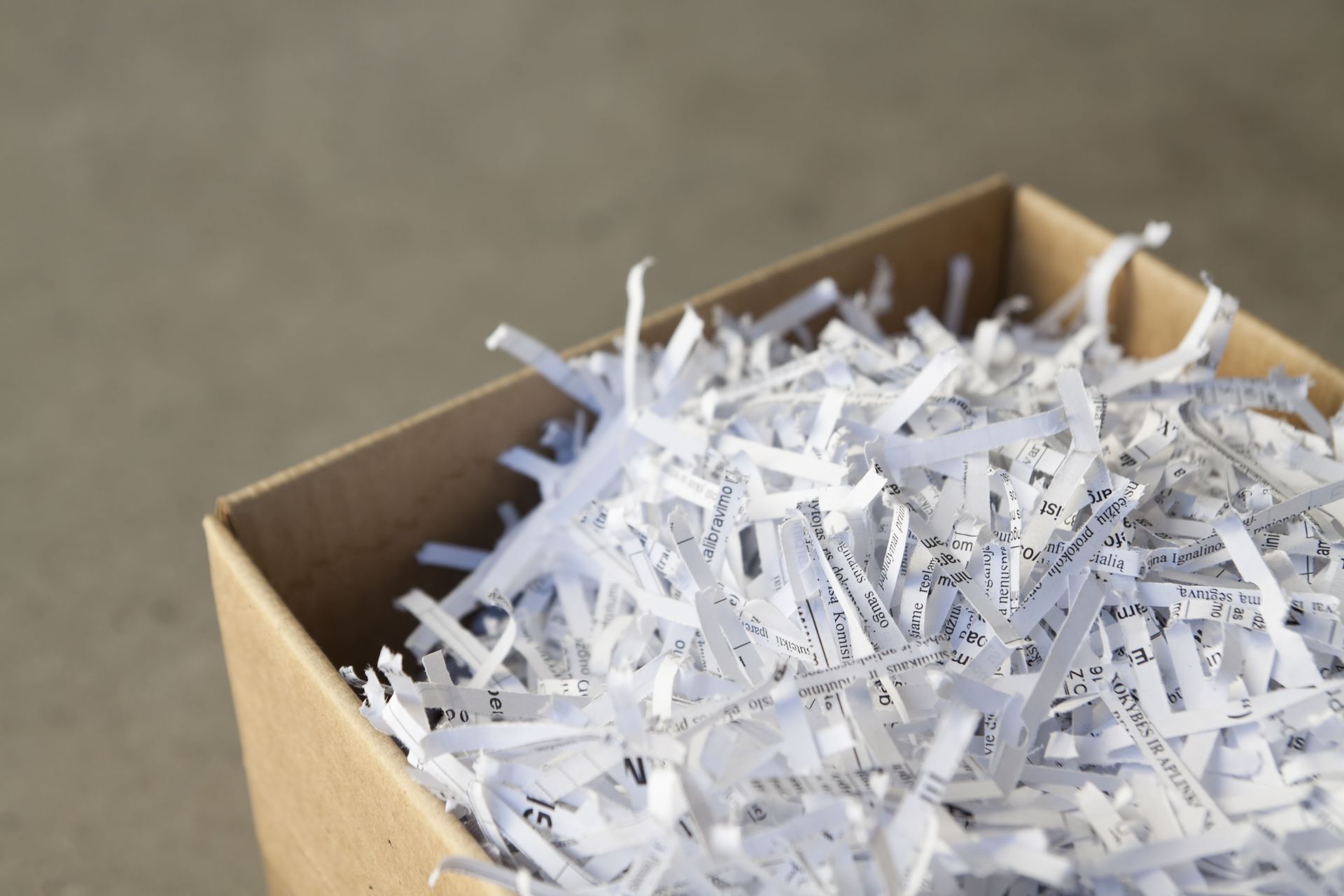 document shredding