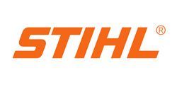 STIHL logo in orange on a white background.