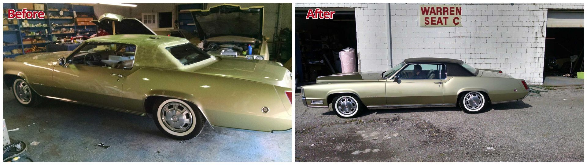 before and after car