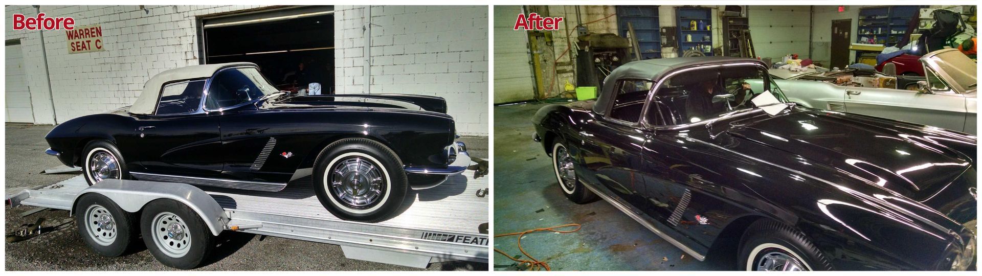 before and after car