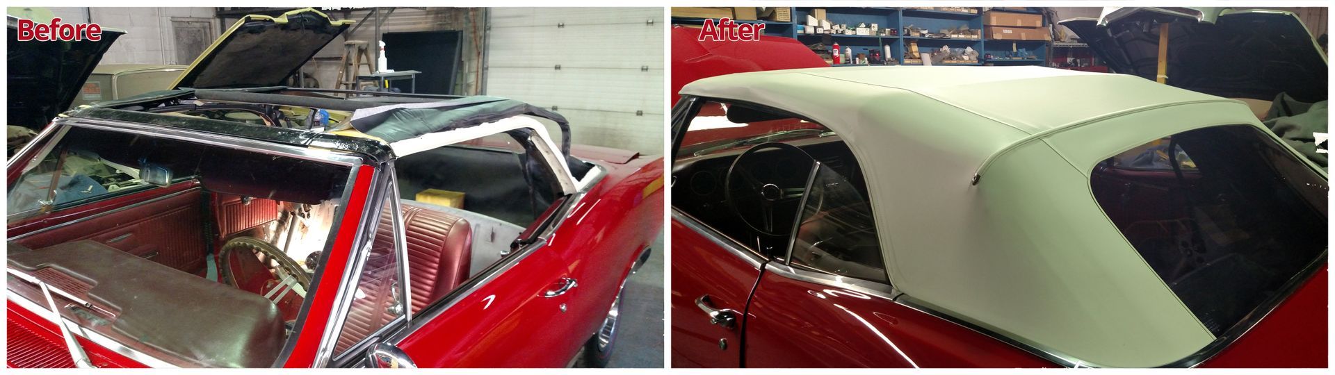 before and after car