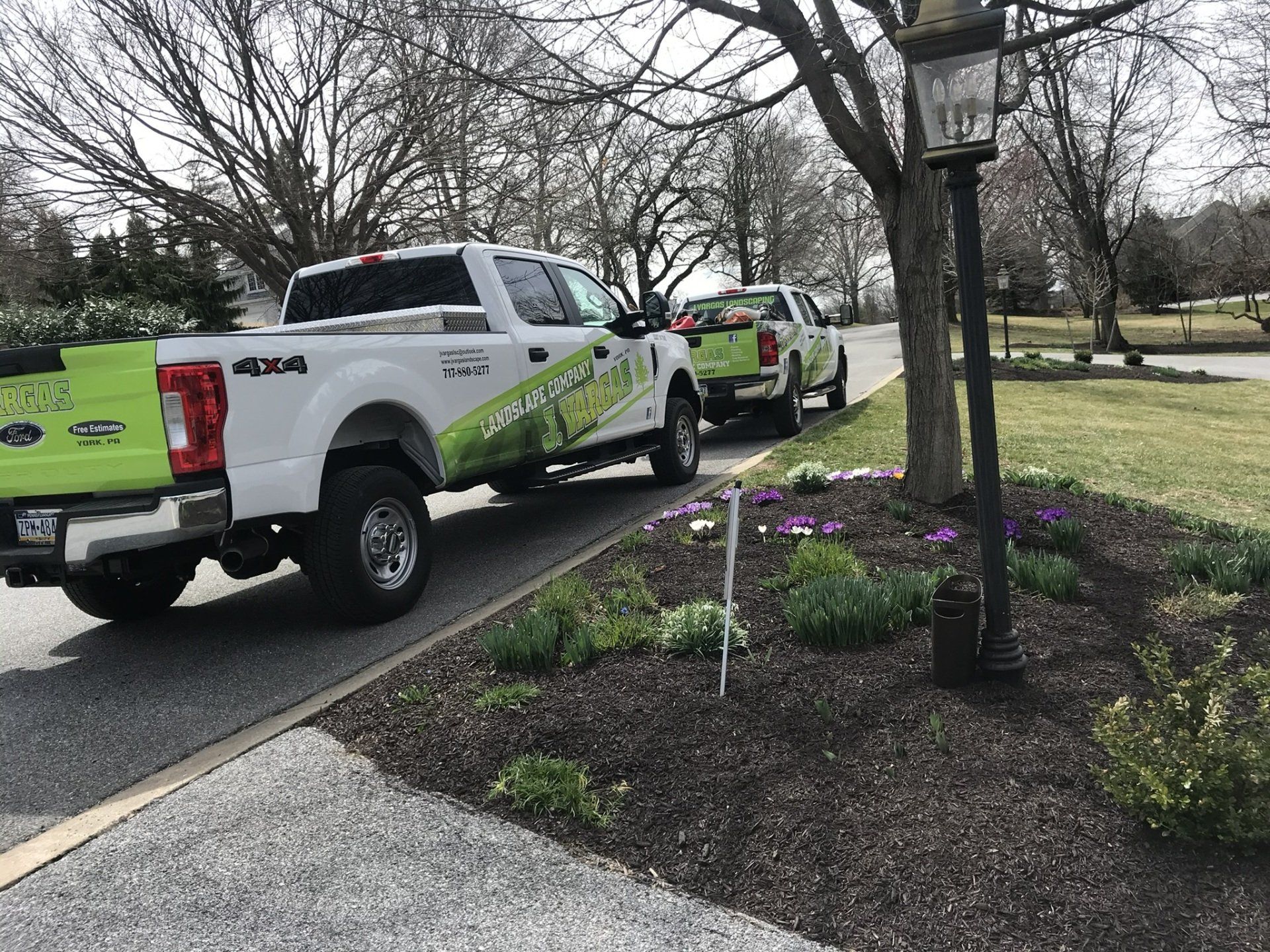 landscaping work