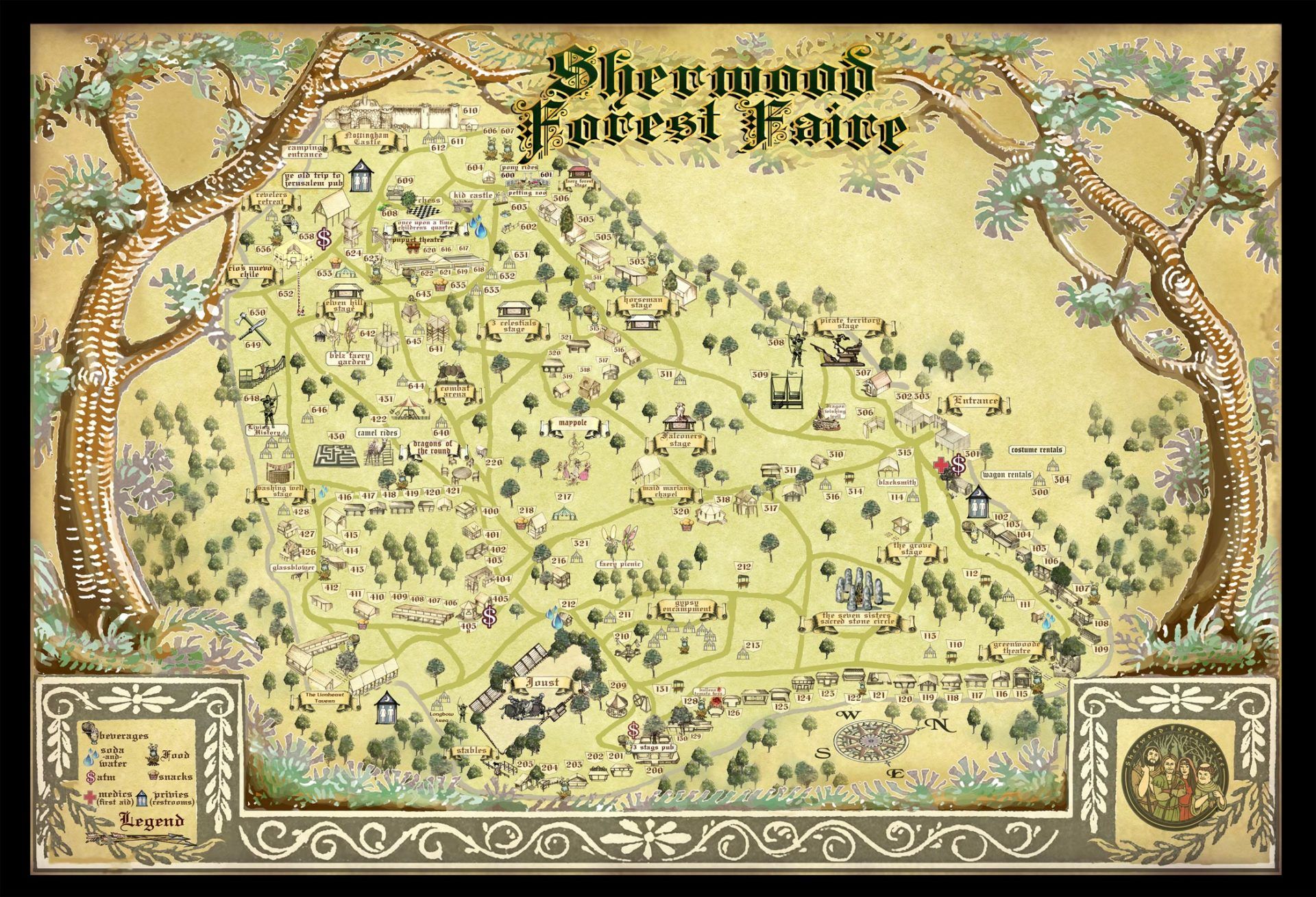 Contact Sherwood Forest Faire McDade, TX 5122226680 info