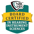 NBC HIS Board Certified In Hearing Instrument Sciences - Logo
