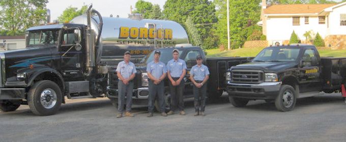 Borger septic service team